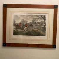 QUADRO CON CORNICE NOCE 98X78