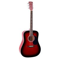 Chitarra acustica 6 corde sfumata natural dreadnou