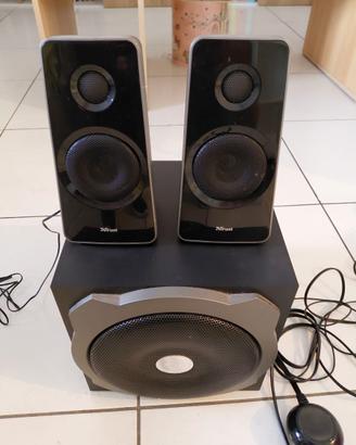 Casse Trust Tytan 2.1 con Subwoofer