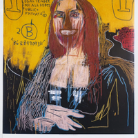 Jean-Michel Basquiat ART Poster Mona Lisa 120x98cm