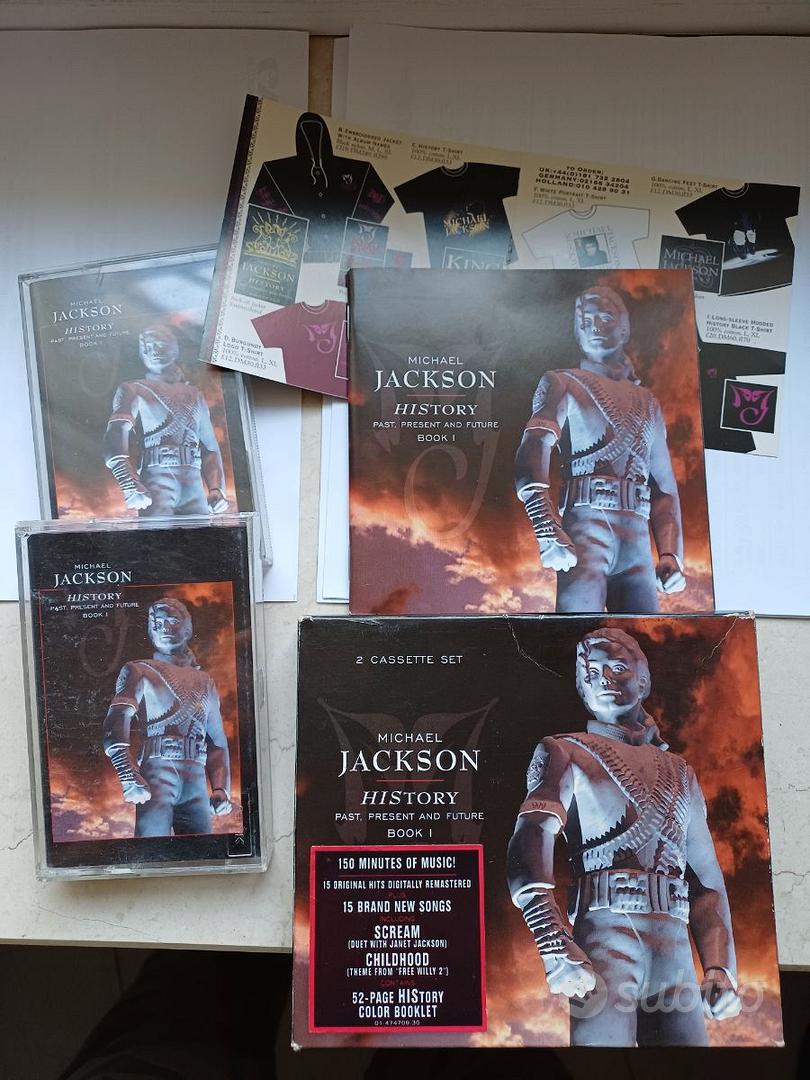 Box audio cassetta Michael Jackson History - Collezionismo In vendita a ...