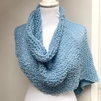 Coprispalle Azzurro e Lurex