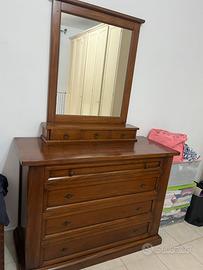 Comò e due comodini arte povera