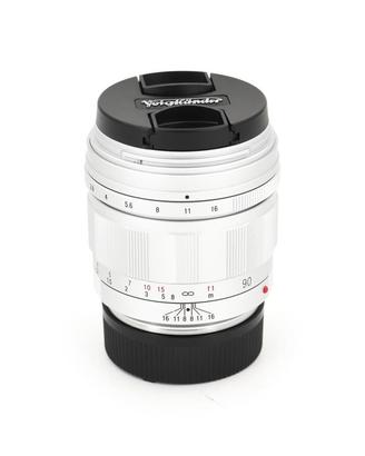 Voigtlander Apo-Ultron 90mm f/2 VM - Silver