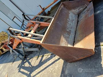 PALLA e FORCHE per Trattore FIAT 650, 750, 850