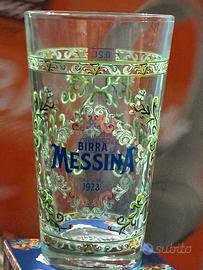 Bicchiere birra Messina