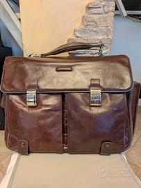 Cartella Porta PC Piquadro Blue Square in Pelle 