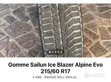 Gomme Sailun Ice Blazer Alpine Evo 215/60 R17