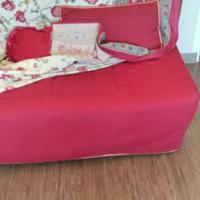 DIVANO LETTO MATRIMONIALE 2 PIAZZE APERT. COMODA