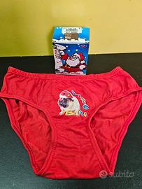 Slip bimbo natalizio taglia 7