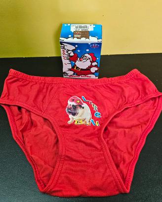 Slip bimbo natalizio taglia 7