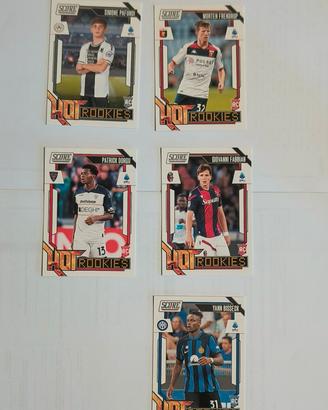 Lotto 14 Carte Panini Score Serie A 2023-24 ROOKIE