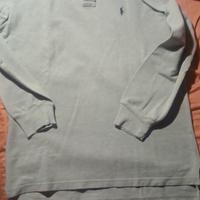 polo grigia maniche lunghe Ralph Lauren unisex