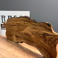 Tagliere vassaio salumi in legno di ulivo
