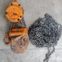 Paranco manuale w ll 500 kito corp japan