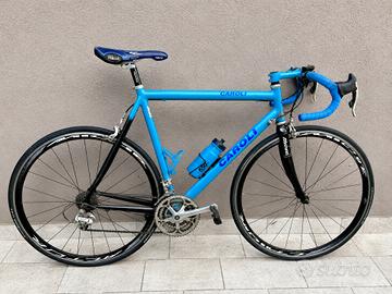 Bici da corsa CAROLI alluminio + forcella carbonio