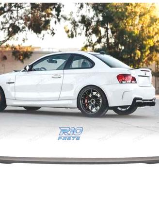 SPOILER ALETTE PER BMW E82 M PERFORMANCE NERO OPAC