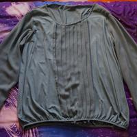 Maglia OLTRE maniche lunghe verde smeraldo mis. XL