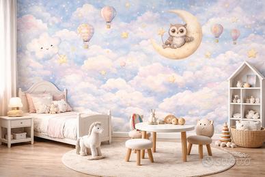 Carta da parati bimbi cielo