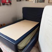 LETTO UNA PIAZZA E MEZZO CON LETTINO E MATERASSi