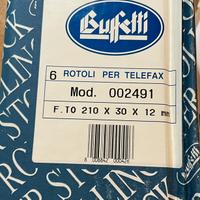 Rotoli carta termica per telefax
