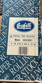 Rotoli carta termica per telefax