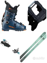 Pacchetto Skialp usato 4 volte