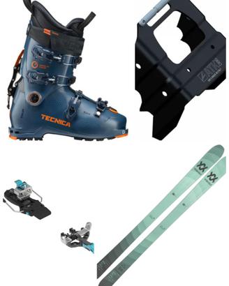 Pacchetto Skialp usato 4 volte