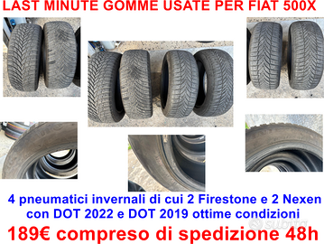 Pneumatici gomme per Fiat 500x