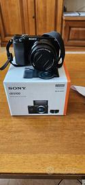 Fotocamera Sony alpha6100 2500 scatti + batterie