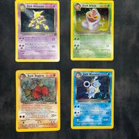 Pokemon lotto holo set team rocket