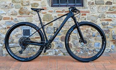 Bici MTB Front CUBE ELITE C 62 ONE NERA CARBONIO M
