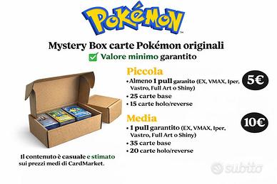 Lotto carte Pokémon