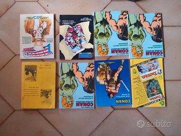 Stock di otto fumetti Conan Geronimo