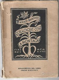 libro Enrico Barfucci autografo a Delcroix