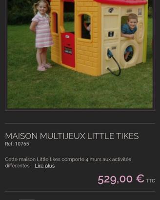 casetta bimbi gioco con pompa benzina palla canest