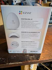 Sistema rilevamento acqua e fumo Ezviz