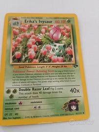 Carta Pokémon Erika's Ivysaur