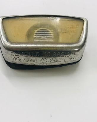 Fanale Luce Targa Carello Alfa Romeo