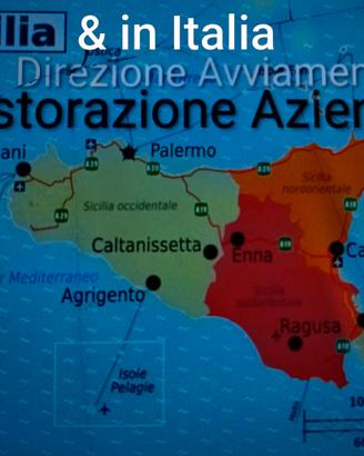 Direttore Operativo : Apre/Conduce in tutta Italia