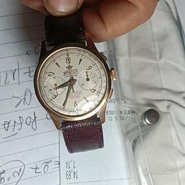 cronografo Walker in oro anni 50