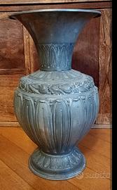 Vaso peltro e rame anni 60