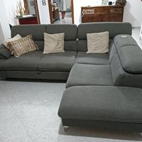 Divano 3 posti con penisola 