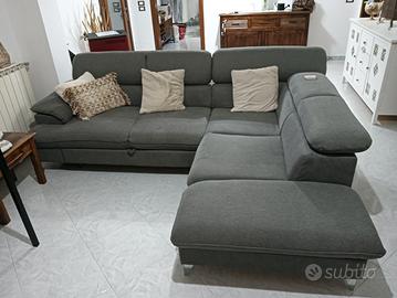 Divano 3 posti con penisola 