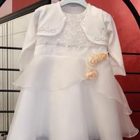 ABITO BATTESIMALE BAMBINA