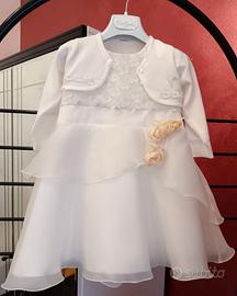 ABITO BATTESIMALE BAMBINA