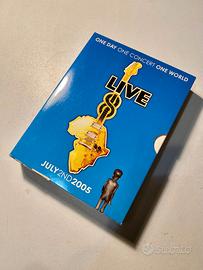 Cofanetto DVD Live 8 2005 madonna pink floyd