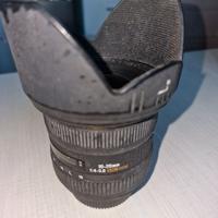 Obiettivo Sigma 10 20mm f4 5.6 per nikon