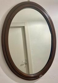 Specchio cornice legno 80x60