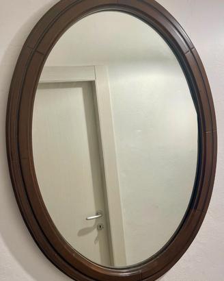 Specchio cornice legno 80x60